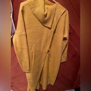 Mustard color sweater